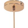 Buy Alessia pendant lamp - Crystal and metal Transparent 59342 in the United Kingdom