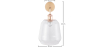Buy Alessia wall lamp - Crystal and metal Transparent 59343 with a guarantee