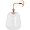 Buy Alessia wall lamp - Crystal and metal Transparent 59343 - in the UK