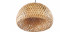 Buy Bali twisted Design Boho Bali ceiling lamp - Bamboo Natural wood 59354 - in the UK