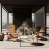 Buy Adirondack Garden Chair - Wood Red 59415 at MyFaktory
