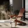 Buy Adirondack Garden Chair - Wood Red 59415 in the United Kingdom