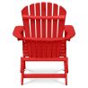 Buy Adirondack Garden Chair - Wood Red 59415 with a guarantee