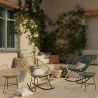 Buy Acapulco Rocking Chair - Black legs  White 59411 in the United Kingdom