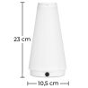 Buy Rechargeable USB portable LED lamp - Cono White 59504 in the United Kingdom