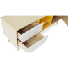 Buy Wooden TV Stand - Scandinavian Design - Erica  Yellow 59657 - in the UK
