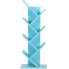 Buy Wooden Bookshelf - Modern Design - Vanu Blue 59643 - in the UK