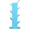 Buy Wooden Bookshelf - Modern Design - Vanu Blue 59643 in the United Kingdom