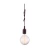 Buy Edison Bulb Pendant Lamp - Silicone Black 50882 in the United Kingdom