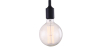 Buy Edison Bulb Pendant Lamp - Silicone Black 50882 - prices