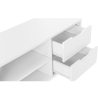 Buy Wooden TV Stand - Scandinavian Design - Wiam White 59663 with a guarantee