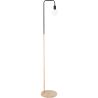 Buy Franc floor lamp - Metal and marble Chrome Rose Gold 59578 - in the UK