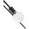 Buy Franc floor lamp - Metal and marble Chrome Rose Gold 59578 in the United Kingdom