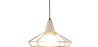 Buy Mico hanging lamp - Metal and concrete Gold 59590 - prices