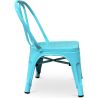 Buy Bistrot Metalix Kid Chair - Metal Turquoise 59683 with a guarantee