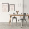 Buy Bistrot Metalix style chair square Seat - New edition - Metal Industriel 59687 at MyFaktory