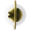 Buy Lucille Hanging Lamp - Metal and Glass Gold 59624 at MyFaktory