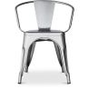 Buy  Bistrot Metalix chair with armrests New Edition - Metal Industriel 59809 - prices