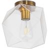 Buy Modern Glass & Metal Ceiling Lamp Transparent 59832 - prices