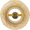 Buy Bamboo Ceiling Lamp - Boho Bali Style Pendant Lamp - Karen Natural wood 59855 with a guarantee