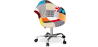 Buy Emery Office Chair - Patchwork Patty  Multicolour 59867 in the United Kingdom