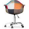 Buy Emery Office Chair - Patchwork Ray Multicolour 59869 - in the UK
