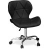 Buy Upholstered PU Office Chair - Winka Black 59871 in the United Kingdom