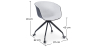 Buy Black Padded Office Chair with Armrests and Wheels Light grey 59888 at MyFaktory