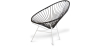 Buy Acapulco Chair - White Legs Black 58295 at MyFaktory