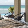 Buy Acapulco Rocking Chair - Black legs - New edition Green 59901 in the United Kingdom