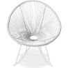 Buy Acapulco Rocking Chair - White legs - New edition Pastel green 59902 - in the UK