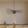 Buy Hanging Lamp Vertice - Metal - 100cm Black 59905 - in the UK