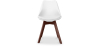 Buy Brielle Scandinavian design Premium Chair with cushion - Dark Legs White 59953 at MyFaktory