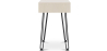 Buy Office Desk Table Wooden Design Hairpin Legs Scandinavian Style - Hakon Natural wood 59986 in the United Kingdom