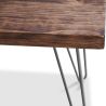 Buy Hairpin design Bench Turquoise 58437 in the United Kingdom