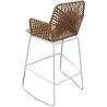 Buy Bar Stool Design Boho Bali Rattan Synthetic 75cm - Zane Natural wood 60005 at MyFaktory