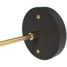 Buy Wall lamp with adjustable shade in scandinavian style, metal - Roser Black 60022 - prices