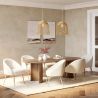 Buy Hanging Lamp Boho Bali Design Natural Rattan - Tuan Light natural wood 60030 with a guarantee