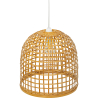 Buy Hanging Lamp Boho Bali Design Natural Bamboo - Suong Natural wood 60043 - prices