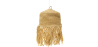 Buy Hanging Lamp Boho Bali Design Natural Rattan - Hiue Natural wood 60050 - prices