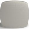 Buy White boucle armchair - upholstered - Recira White 60080 - in the UK