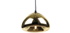 Buy Empty Pendant Lamp  - 18cm - Chromed Metal Gold 51886 at MyFaktory