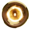 Buy Empty Pendant Lamp  - 18cm - Chromed Metal Gold 51886 in the United Kingdom