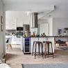 Buy Bar Stool Bistrot Metalix Industrial Design Metal - 60 cm - New Edition Metallic bronze 60122 in the United Kingdom