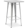 Buy Bar Table Bistrot Metalix industrial Metal - 100cm- New Edition Steel 60127 at MyFaktory