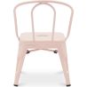 Buy Kid chair Bistrot Metalix Industrial Metal - New Edition Pink 60134 - in the UK
