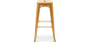 Buy Bar Stool - Industrial Design - 76cm - New Edition- Metalix Gold 60149 at MyFaktory