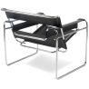 Buy Vasyl Chair -  Faux Leather Black 16815 in the United Kingdom