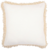 Buy Square Viscose Cushion cover + filling - Atena Cream 60203 - in the UK