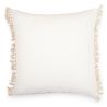 Buy Square Cotton Cushion in Boho Bali Style cover + filling - Forala Cream 60210 at MyFaktory
